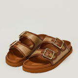 Birkenstock 1774 Arizona raffia sandals