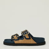 Birkenstock 1774 Arizona Raffia sandals