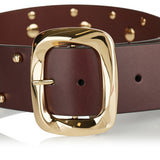 Malley Stud leather belt