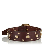 Malley Stud leather belt