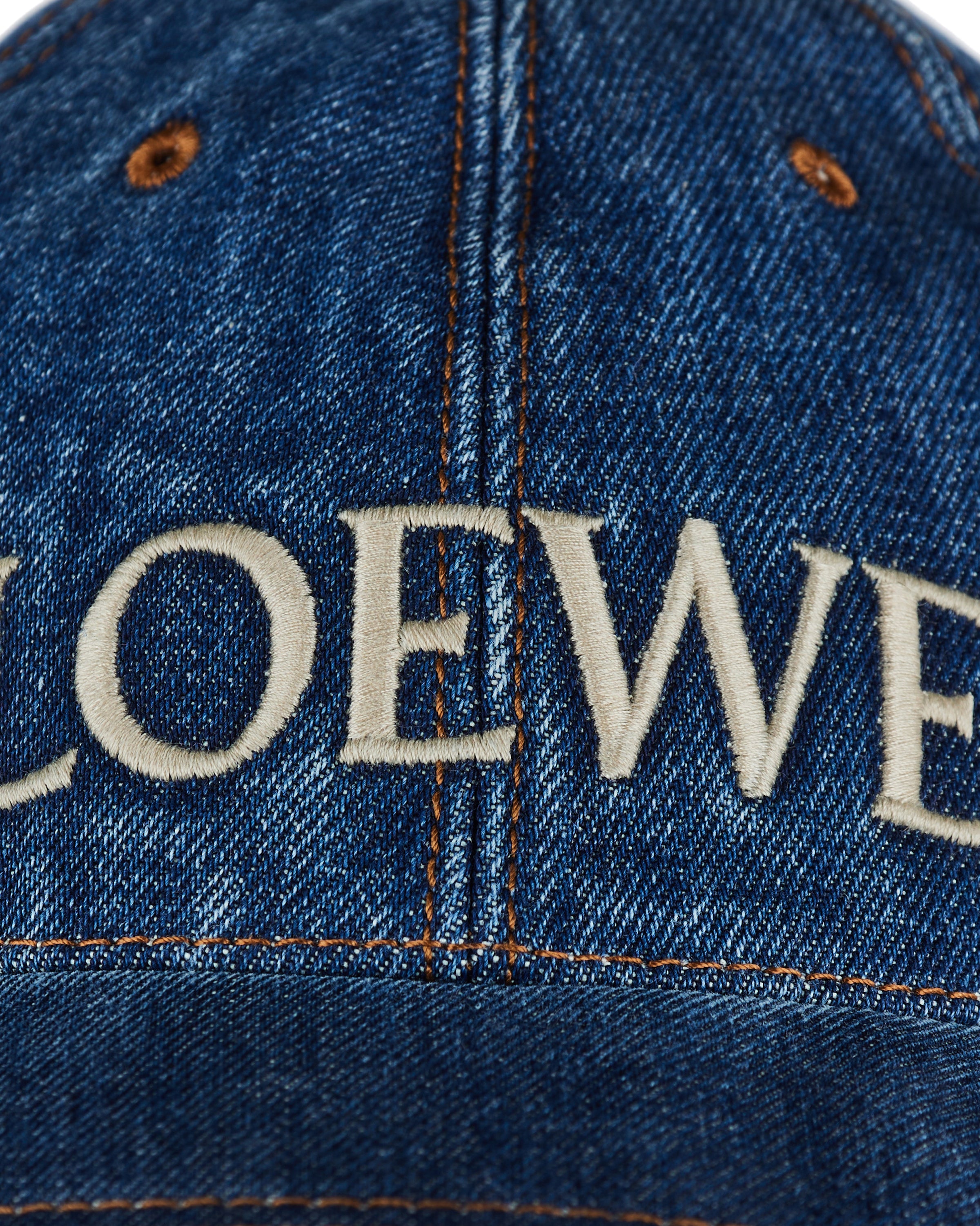 Loewe logo denim cap – Luisa World