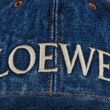 Loewe logo denim cap