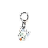 Futurist cat keyring