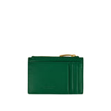 Intrecciato zipped card case