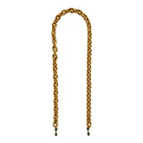 Chain‑link sunglasses strap