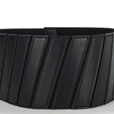 Elasticated bustier belt