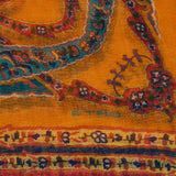 Floral paisley cashmere blend scarf