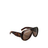 Rectangular-frame sunglasses