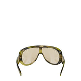 Rectangular frame sunglasses