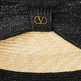 VLogo Signature straw bucket hat