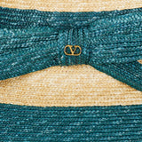 Valentino Garavani VLogo Signature straw bucket hat