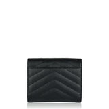 Cassandre matelassé compact tri-fold wallet