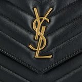 Saint Laurent Cassandre Envelope Chain Wallet