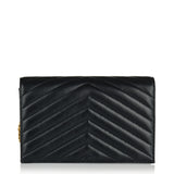 Saint Laurent Cassandre Envelope Chain Wallet