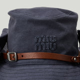 Miu Miu Cotton drill cowboy hat