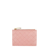 Intrecciato zipped card case