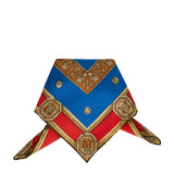 Print silk twill scarf