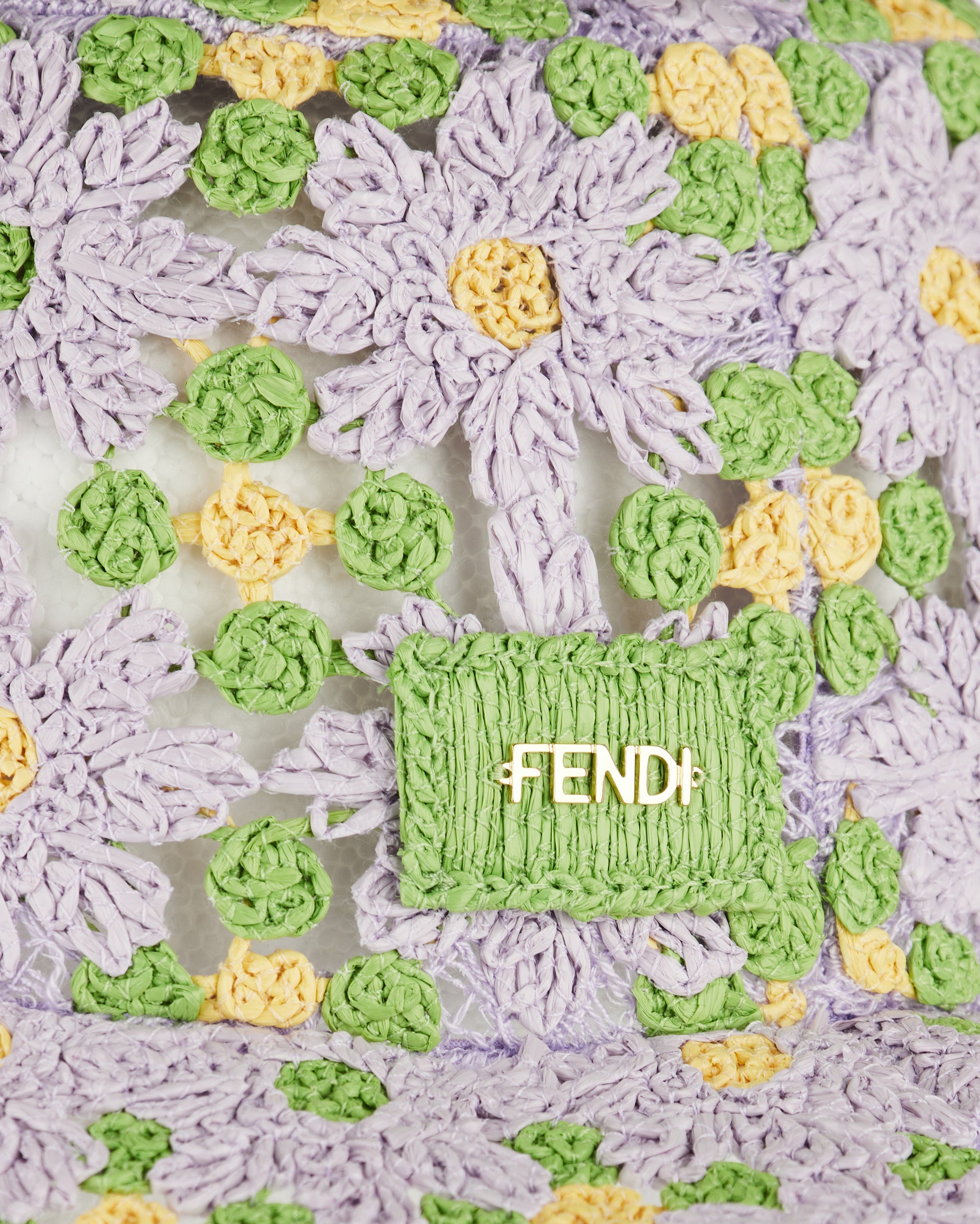 FENDI Crocheted raffia bucket hat – Luisa World