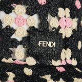 Fendi crocheted raffia bucket hat