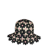 Fendi crocheted raffia bucket hat