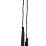 Alaia Tassel-trimmed leather belt