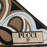 Pucci Marmo-print silk triangle scarf