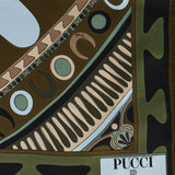 Pucci Fringed printed silk scarf
