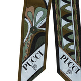 Pucci Mixed-print silk twill scarf