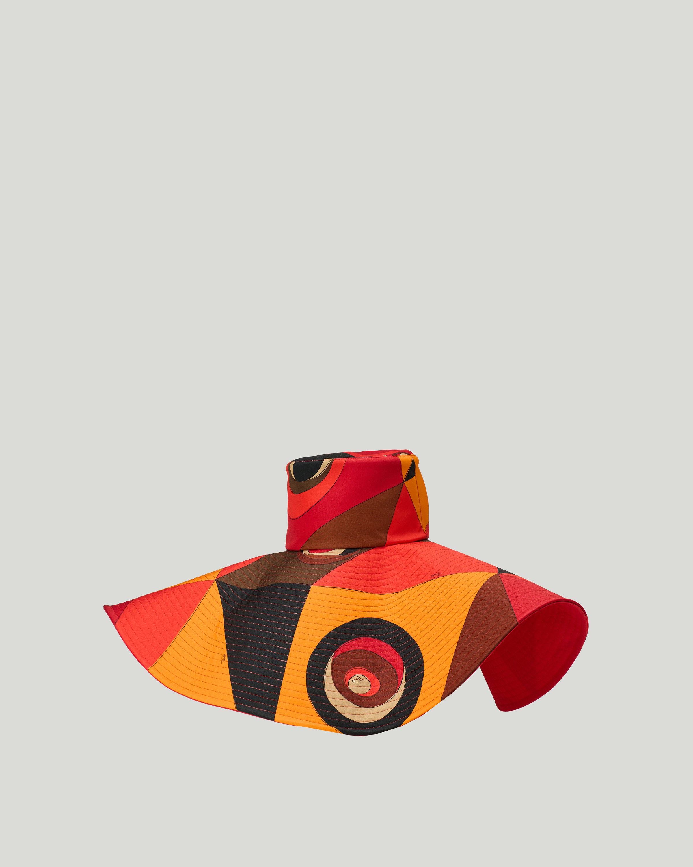 Pucci Occhi print wide-brimmed hat – Luisa World