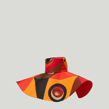 Pucci Occhi print wide-brimmed hat