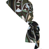 Pucci Manuba print silk bandana hat