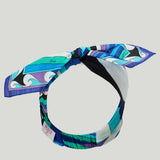 Pucci Cotton headband with bow