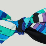 Pucci Cotton headband with bow