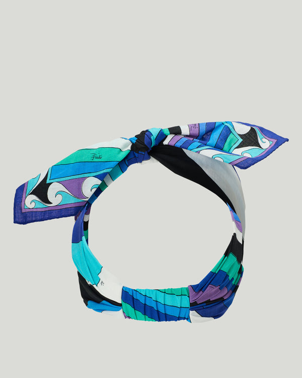 Pucci Cotton headband with bow