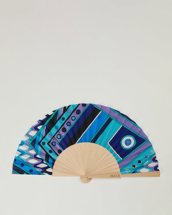 Pucci Vivara print fan
