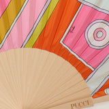 Pucci Vivara print fan
