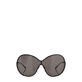 Alaïa Mask large round-frame metal sunglasses