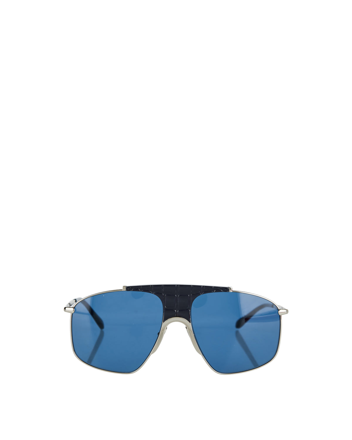 ALAÏA 61mm Cat Eye Sunglasses silver blue ALAÏA 60mm Rounded Cat-Eye Sunglasses | Neiman Marcus main image 4