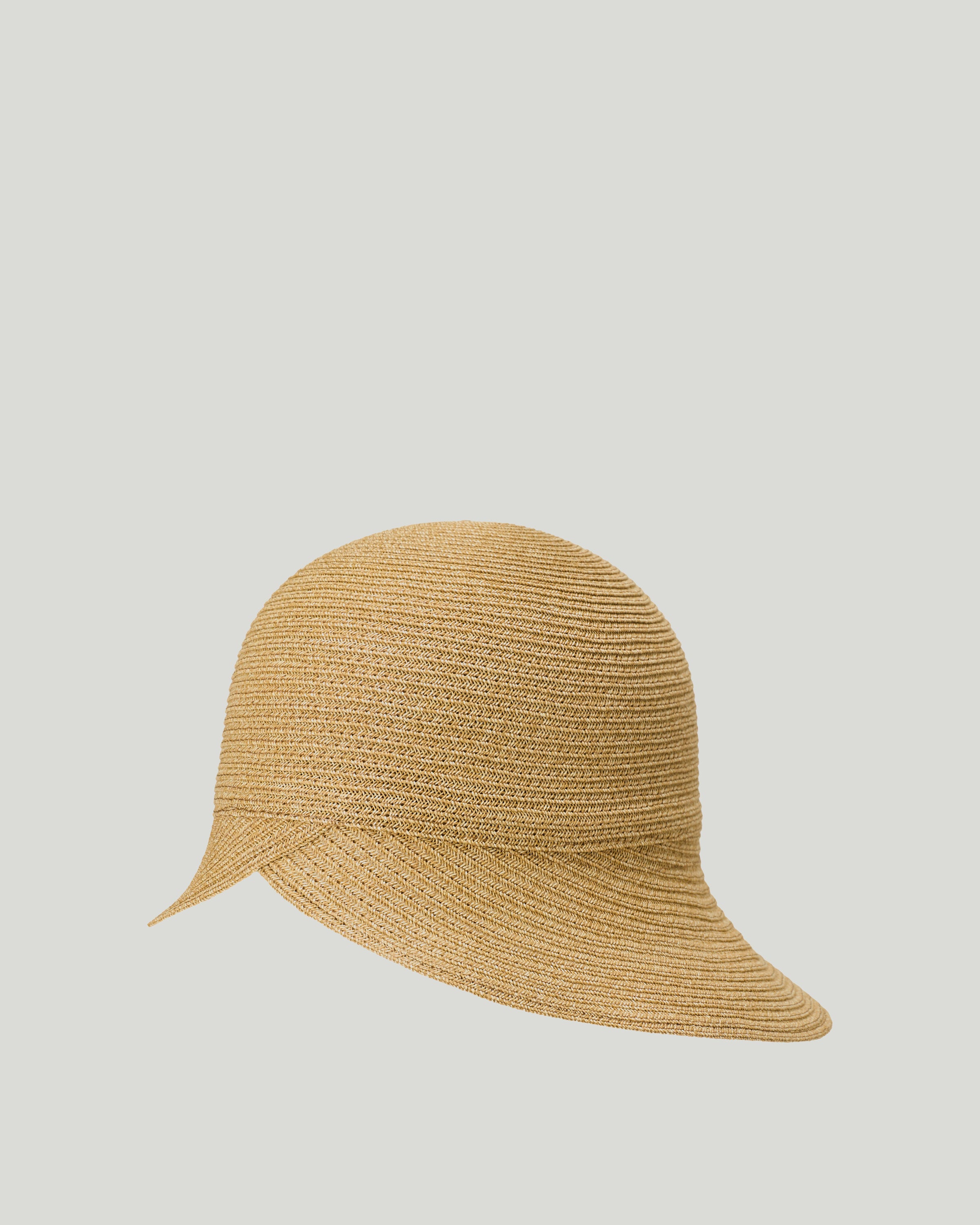 Amphora Collection Paper hat with crossed brim – Luisa World