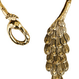 Chloé Peacock gold-tone choker