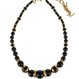Saint Laurent Loulou bead necklace