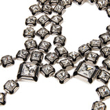 Givenchy Deconstructed crystals multi-row necklace
