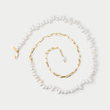 Eliou Lucia pearl anklet