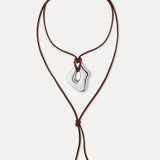 Eliou Eloise wrap necklace