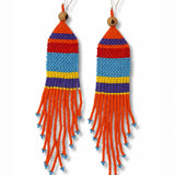 Ruru Tagua Caleidoscopio Amazónico earrings