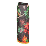 Zooflora Placée cotton beach cover-up