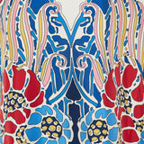 Lemuria Placée silk‑twill midi dress