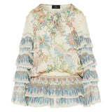 Etro Silk tunic mini dress