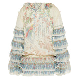 Etro Silk tunic mini dress