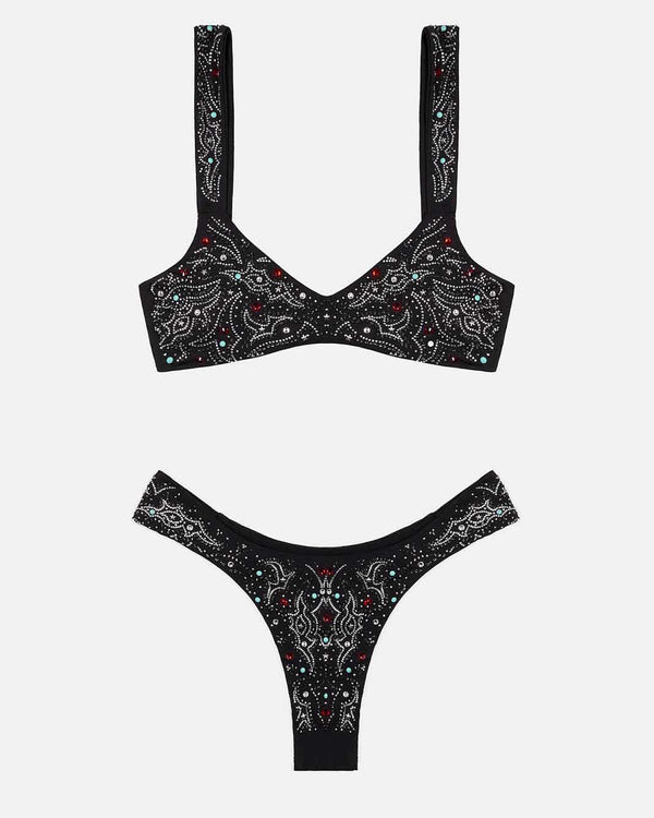 Venuja Texano Brassiere and Brazilian Set